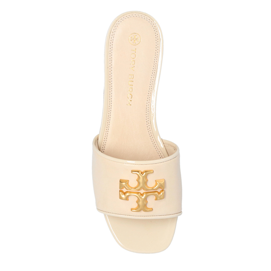 Tory Burch Ines Slip-On Logo-Patch Slides (5)